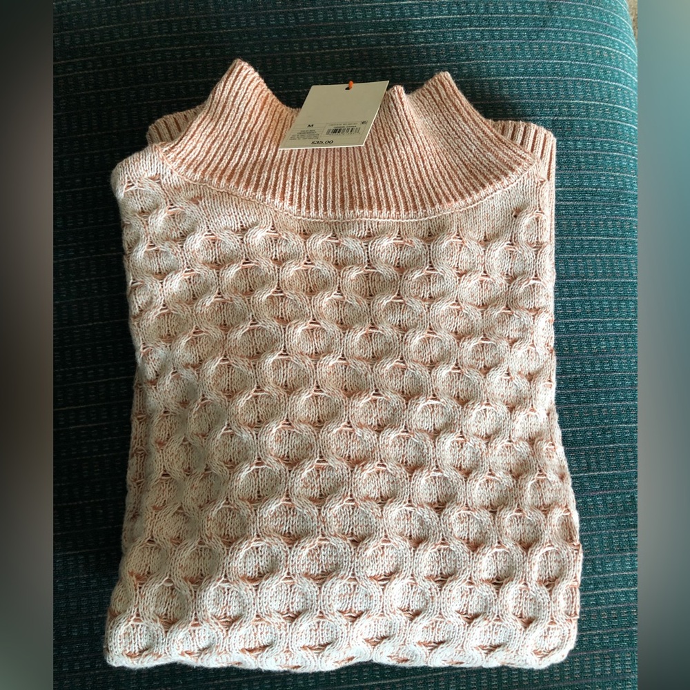 Knox Rose Women’s Textured Turtleneck Sweater — NWT, Size M - Picture 5 of 7